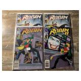 4 DC COMICS ROBIN # 2, 2/#3 & ROBIN II #3