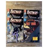 4 DC COMICS BATMAN 3/#450 & BATMAN #5