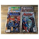 4 DC COMICS ACTION COMICS # 868-871