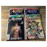 4 DC COMICS ACTION COMICS # 872, 873, 875, 876