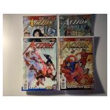 4 DC COMICS ACTION COMICS # 884-887