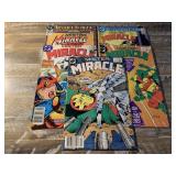 5 DC COMICS MISTER MIRACLE 2/#1, 8, 10, 11