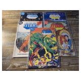 5 DC COMICS THE NEW TEEN TITANS # 5, 6, 7, 9 12,