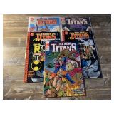 5 DC COMICS THE NEW TITANS 2/#  60, 68, 69, 70