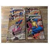 4 DC COMICS THE ADVENTURES OF SUPERMAN SEE DESC.