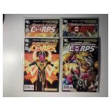 4 DC COMICS GREEN LANTERN CORPS # 34-37