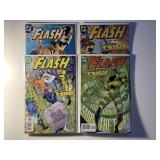 4 DC COMICS THE FLASH # 214-217