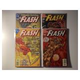 4 DC COMICS THE FLASH # 186-189
