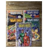 5 DC COMICS THE BRAVE AND THE BOLD # 1-5