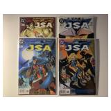 4 DC COMICS JUSTICE SOCIETY AMERICA # 5-8