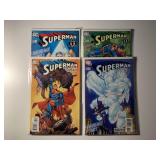 4 DC COMICS SUPERMAN # 651, 652, 653, 654