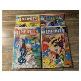 4 DC COMICS INFINITY INC. # 25, 26, 29, 34