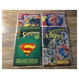 4 DC COMICS SUPERMAN IN ACTION COMICS SEE DESC.