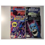 4 DC COMICS BATMAN IN DETECTIVE COMICS # 618-621