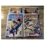 4 DC COMICS WONDER WOMAN # 218-221