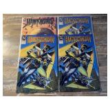 4 DC COMICS HAWK WORLD 1/BOOK 3 & 3/#1