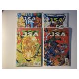 4 DC COMICS JUSTICE SOCIETY AMERICA # 1-4
