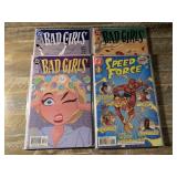 4 DC COMICS BAD GIRLS # 3-5 & SPEED FORCE #1