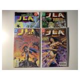 4 DC COMICS JLA # 59, 60, 62, 63