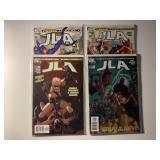 4 DC COMICS JUSTICE LEAGUE OF AMERICA # 122-125