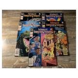 5 DC COMICS ADVANCED DUNGEONS & DRAGONS # 9-13