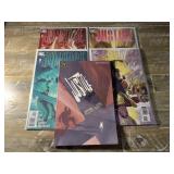5 DC COMICS JUSTICE # 9-12 & # 1 BOOK