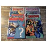 4 DC COMICS HAWK WORLD # 21, 23, 24, 25