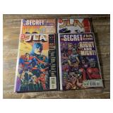4 DC COMICS SECRET JLA 2, 3, 2004 & SECRET FLASH 2