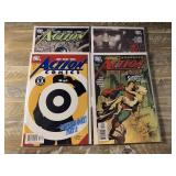 4 DC COMICS ACTION COMICS # 836, 837, 844,845