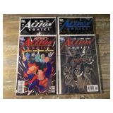 4 DC COMICS ACTION COMICS # 846, 850, 851, 855