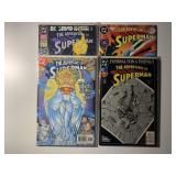 4 DC COMICS THE ADVENTURES OF SUPERMAN SEE DESC.