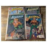 4 DC COMICS AQUAMAN # 1, 3, 4, 5