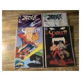 4 DC COMICS SPACE GHOST # 5, 6 & SCARLETT # 1, 7