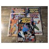 5 DC COMICS CAPTAIN ATOM # 31, 32, 55, 56, 57