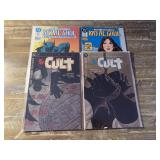 4 DC COMICS THE CULT # 1, 2 & RAS AL GHUL #2, 3
