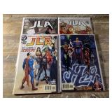 4 DC COMICS JLA # 33, 38, 43, 44