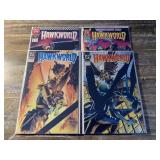 4 DC COMICS HAWK WORLD # 1-4