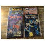 4 DC COMICS VIGILANTE # 20, 21, 29, 38