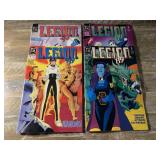 4 DC COMICS LEGION 89 # 8, 9, 10 & LEGION 90 # 13