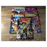 5 DC COMICS LEGION OF SUPER HEROES # 6-10
