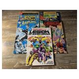 5 DC COMICS LEGION OF SUPER HEROES SEE DESC.
