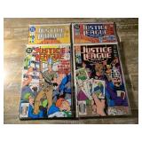4 DC COMICS JUSTICE LEAGUE AMERICA # 43-46