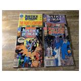 4 DC COMICS JUSTICE LEAGUE AMERICA # 52-55