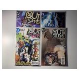 4 DC COMICS OUT SIDERS # 9-12