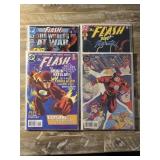 4 DC COMICS THE FLASH #0, 3/#1 SEE PHOTOS