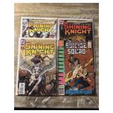 4 DC COMICS SHINING KNIGHT #1-3 & SUICIDE SQUAD 26