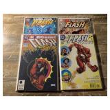 4 DC COMICS THE FLASH # 1, 5, 2/#8 SEE PHOTOS