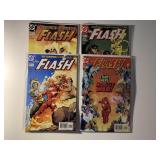 4 DC COMICS THE FLASH # 218-221