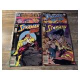 4 DC COMICS STAR MAN # 1, 7, 10, 11