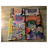 4 DC COMICS JUSTICE LEAGUE INTERNATIONAL SEE DESC.